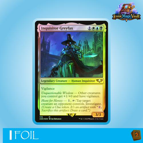 Inquisitor greyfax foil - inquisitor, |