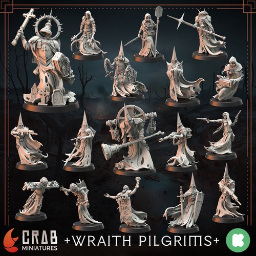 Wraith pilgrims crab - pilgrims, |